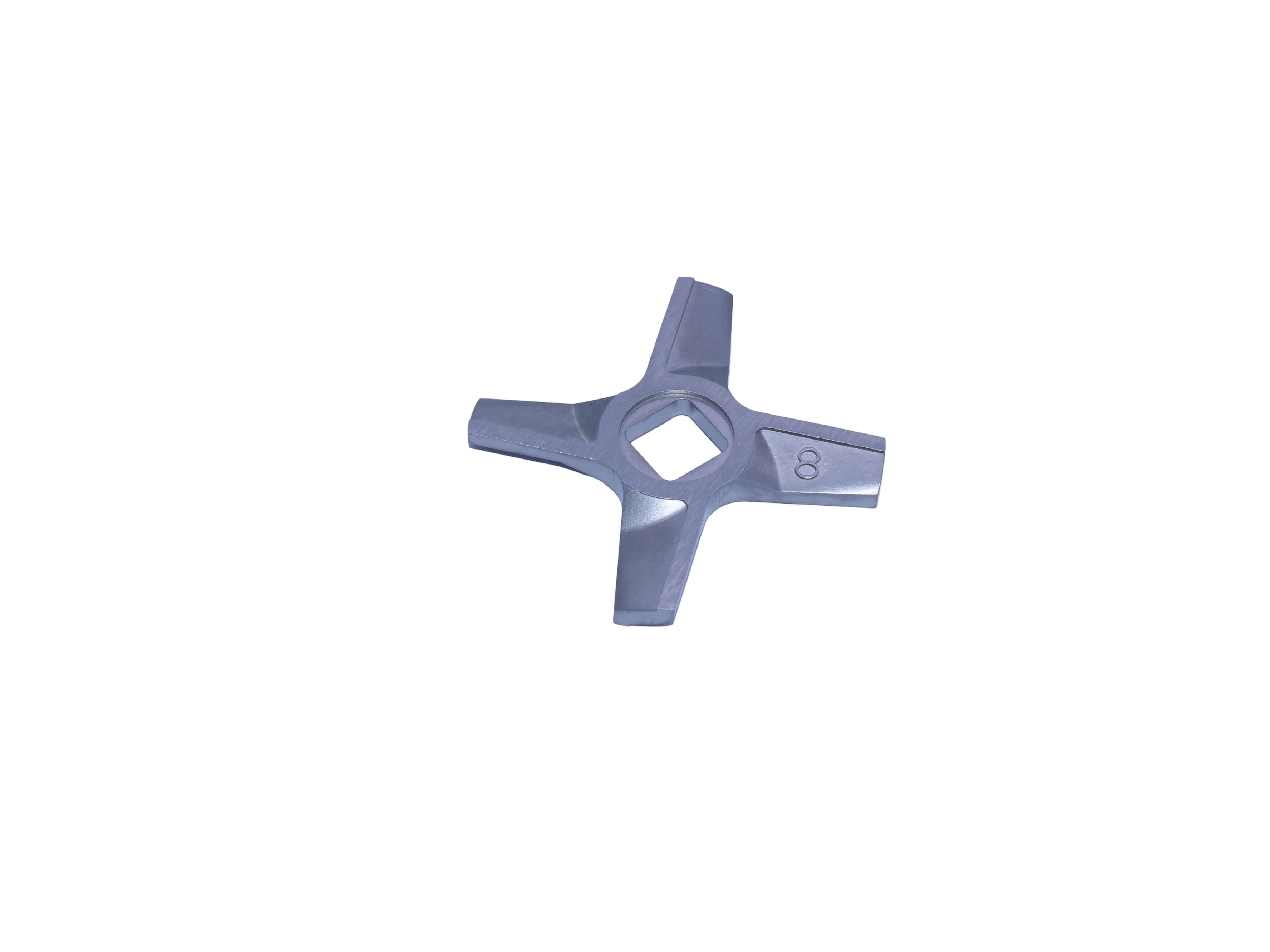MIM Injection Molded #8 Meat Grinder Blade