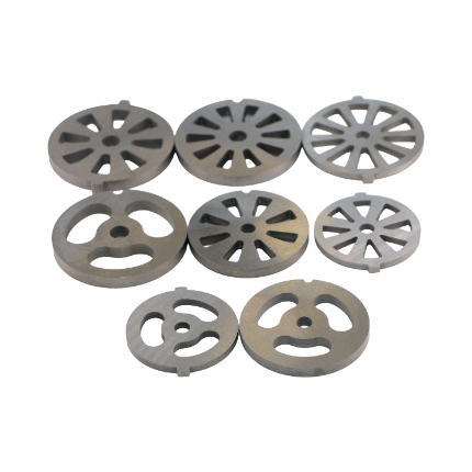 Powder Metallurgy Compaction Sector Blade Plate for Home Meat Grinder